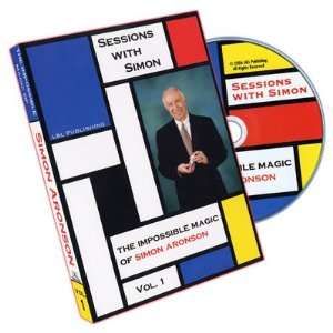   Magic DVD The Impossible Magic Of Simon Aronson Vol. 1 Toys & Games