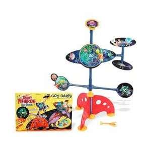  Mattel Jimmy Neutron Boy Genius Goo Darts Game: Toys 