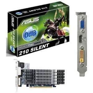  New Asus Geforce 210 1GB DDR3 With NVIDIA 8400GS GPU Support 