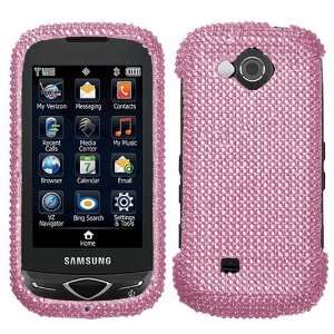   Case for Samsung Reality SCH U820, Pink Full Diamond Electronics