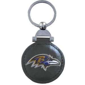  Leather Key Ring   Baltimore Ravens