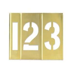   Stencils 1 Numbers (STBN10) Category: Stencils: Arts, Crafts & Sewing