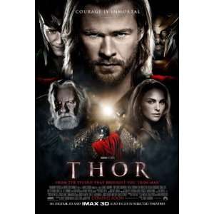  Thor Original Movie Poster Chris Hemsworth Natalie Portman 