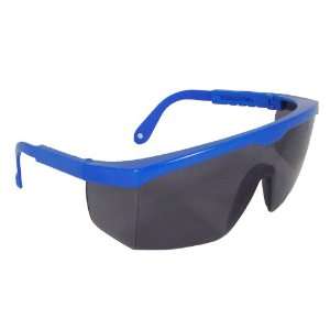  Radians Shark Blue Frame Safety Glasses Smoke Lens