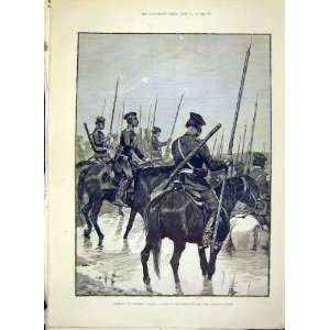    Army Military Russia Cossacks Guard Ural River 1888
