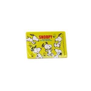  Peanuts Snoopy Yellow Credit Card ID License Holder Toys & Games