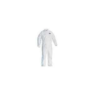   Particle Protection Apparel, L Size, White Color (Pack of 24