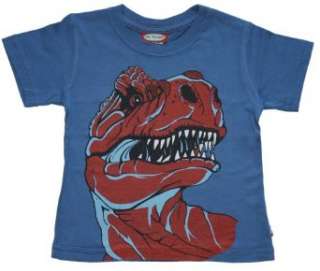  City Threads, T Rex Head Tee in Smurf ~ Clothing