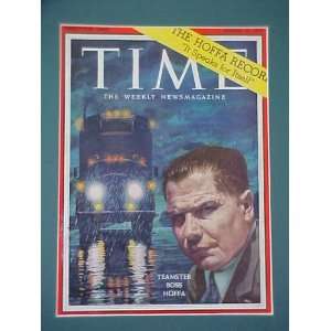  Teamsters Boss Jimmy Hoffa August 31 1959 Time Magazine 
