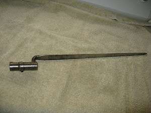 Civil War Socket Bayonet  