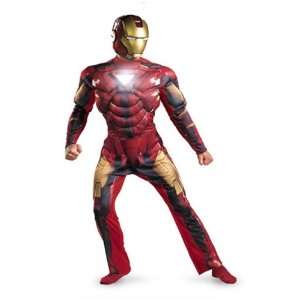  Iron Man Mark 6 Light up Costume Adult Jacket Size 42 46 
