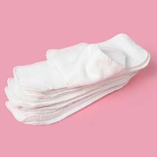 3pcs White Baby Bibulous Urine pad  repeated washing  