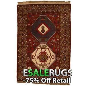  5 9 x 3 11 Ghoochan Hand Knotted Persian rug: Home 