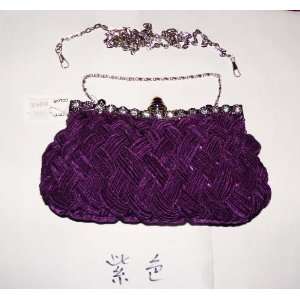 Unique Design Bridal Accessories Beaded Handbag Evening Purse Mini Bag 