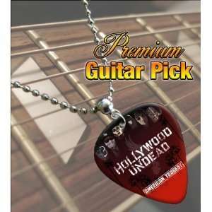  Hollywood Undead Premium Guitar Pick Necklace Musical 
