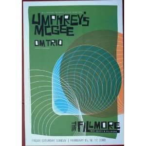  Umphreys 2008 Fillmore Original Concert Poster F917