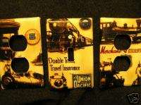 Light Switch Plate/Outlet Covers w/ UNION PACIFIC TRAIN  