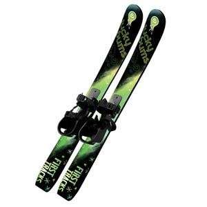  Kids Youth Beginner Skis 70cm (Green)