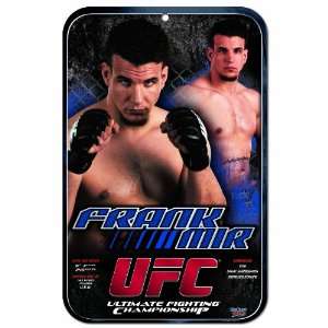  UFC Mixed Martial Arts Frank Mir 11 by 17 inch Locker Room 