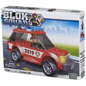  Mega Bloks Blok Squad Fire Patrol SUV Toys & Games