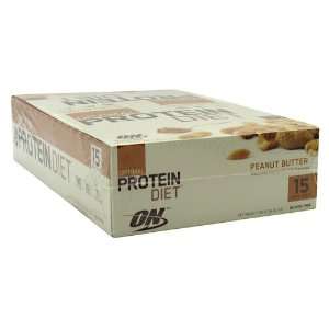   Nutrition Optimal Protein Diet Bar 15/50g Peanut Butter: Health