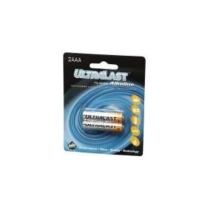  Ultralast AAA Alkaline Battery Retail Pack   2 Pack 