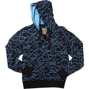  Fox Racing Nexus Zip Hoody   Small/Black Automotive