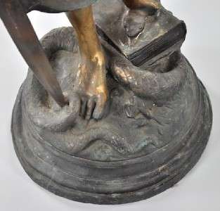 Broncee la estatua “justicia ciega” por Alois Mayer