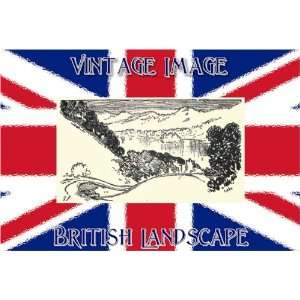   10cm) Art Greetings Card British Landscape Windermere