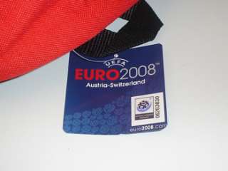 OFFICIAL UEFA EURO 2008 ZIP SOCCER BACKPACK BAG  