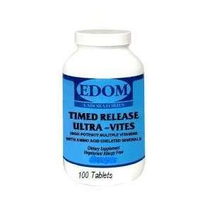 Edom Labs Timed Release Ultra Vites 100 Tablets Health 