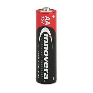   Innovera Alkaline Batteries, Aa, 24 Batteries Per Pack