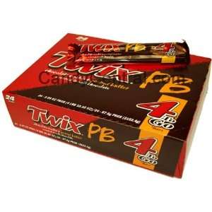 Twix Peanut Butter 4 To Go (24 Ct) Grocery & Gourmet Food
