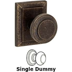  Single dummy chiseled knob with ahwahnee rose in medium 
