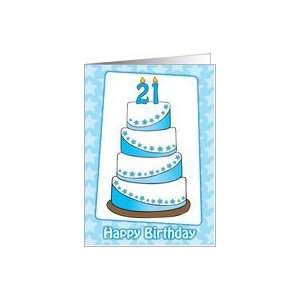  Happy Birthday   Twenty First Card Toys & Games