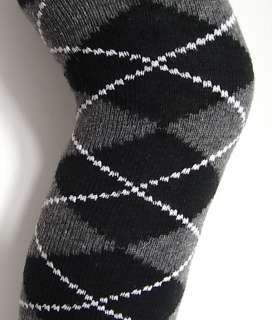 style wool&rabbit hair over knee high socks/stockings  