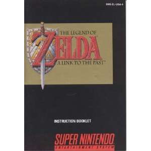  Zelda A Link to the Past SNES Super Nintendo Instruction 