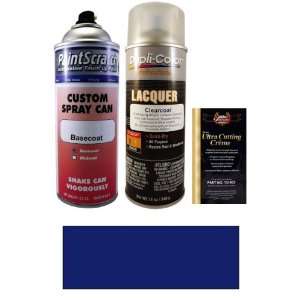   Oz. Dark Blue Metallic Spray Can Paint Kit for 2012 Nissan Versa (B23