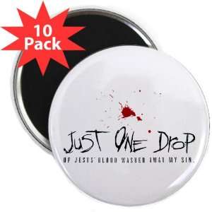   Pack) Just One Drop Of Jesus Blood Washed Away My Sin 