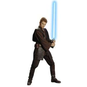   Wars Episodes 1 thru 3 Anakin Peel and Stick Giant Wall Decal: Home