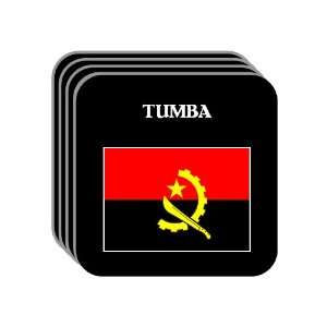  Angola   TUMBA Set of 4 Mini Mousepad Coasters 