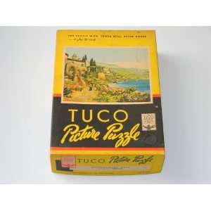  Tuco Vintage 1940s Picture Puzzle Mediterranean Villa By 