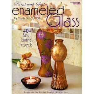  Leisure Arts enameled Glass Arts, Crafts & Sewing