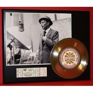  Frank Sinatra 24kt Gold Record Concert Ticket Series LTD 