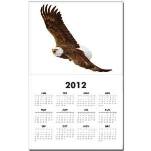    Calendar Print w Current Year Bald Eagle Flying: Everything Else