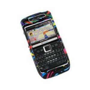   Phone Cover Case Rainbow Brush For Nokia E71x E71: Cell Phones