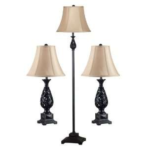   : Kenroy Home Prescott 1 Light Table and Floor Lamp: Home Improvement