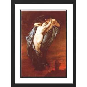 Dore, Gustave 19x24 Framed and Double Matted Paolo and Francesca da 