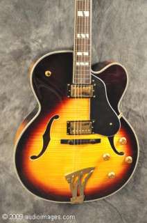 Washburn Jazz Box Electric Guitar NEW J5 Sunburst Case  