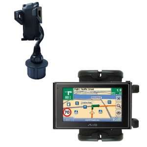   Car Cup Holder for the Mio Moov 300   Gomadic Brand GPS & Navigation